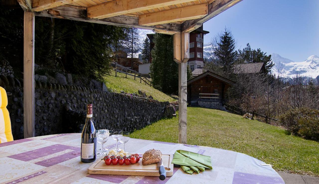 Chalet Steingärtli 1 Wengen Exterior foto